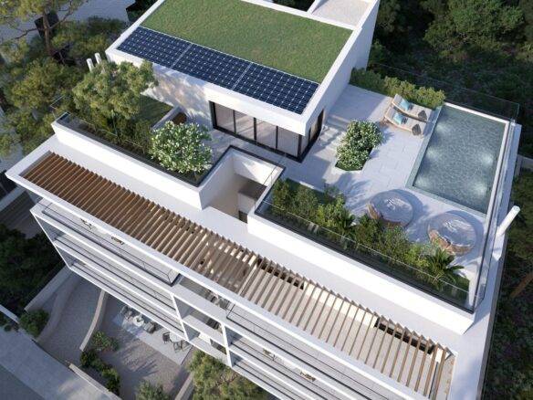 Luxury Penthouse with RoofGarden and Pool in Varkiza