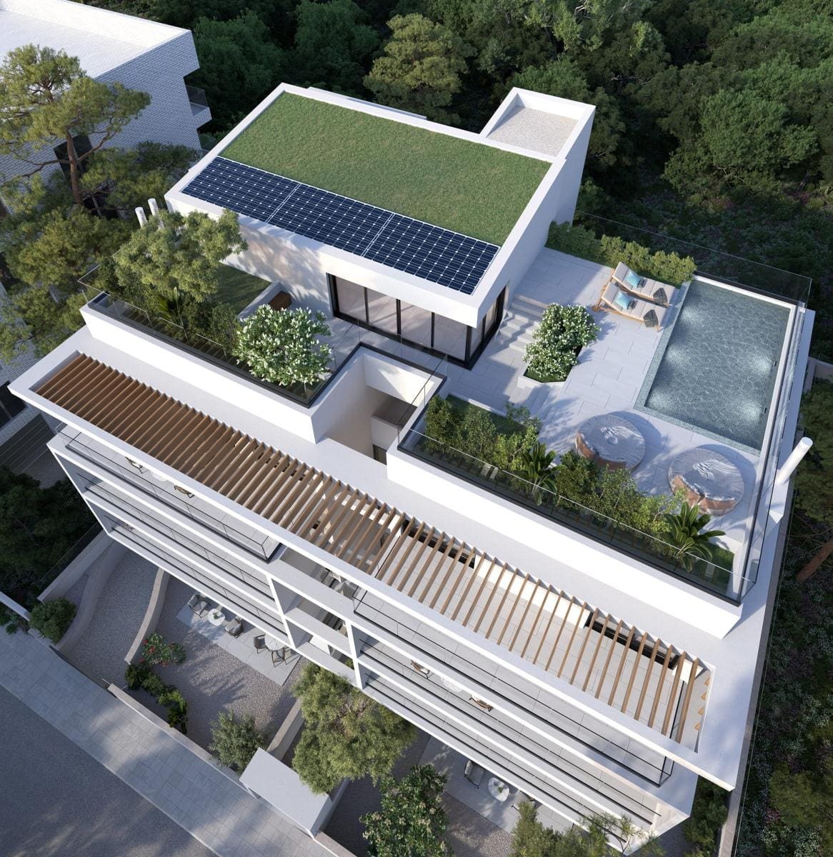 Luxury Penthouse with RoofGarden and Pool in Varkiza