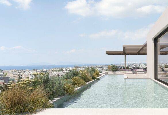 Luxury Penthouse Maisonette with private pool in Glyfada | 187 sq.m.