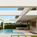Private pool in a luxurious maisonette in Varkiza, steps from the sea