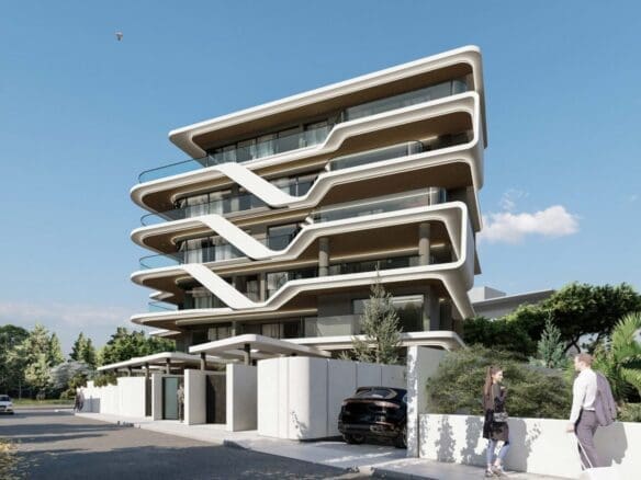 Luxurious 3rd-Floor Sea View Apartment 200 sq.m. with pool in Voula