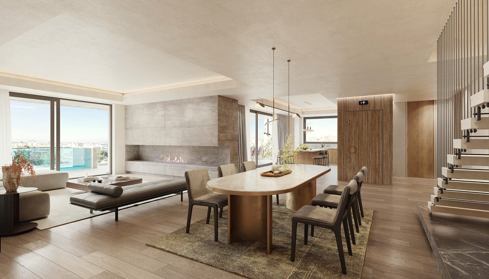 Luxury Penthouse in Glyfada