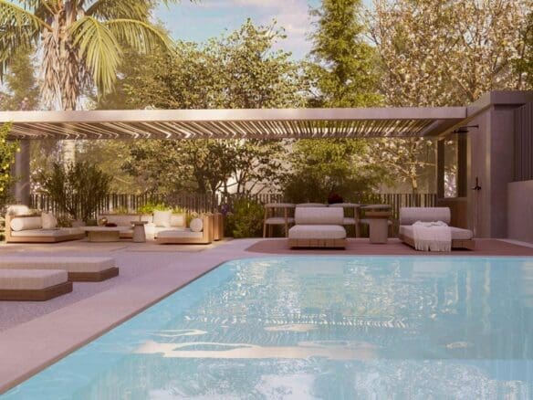 Exclusive 237 sq.m. Ground floor Maisonette with Private pool and Garden at Voula
