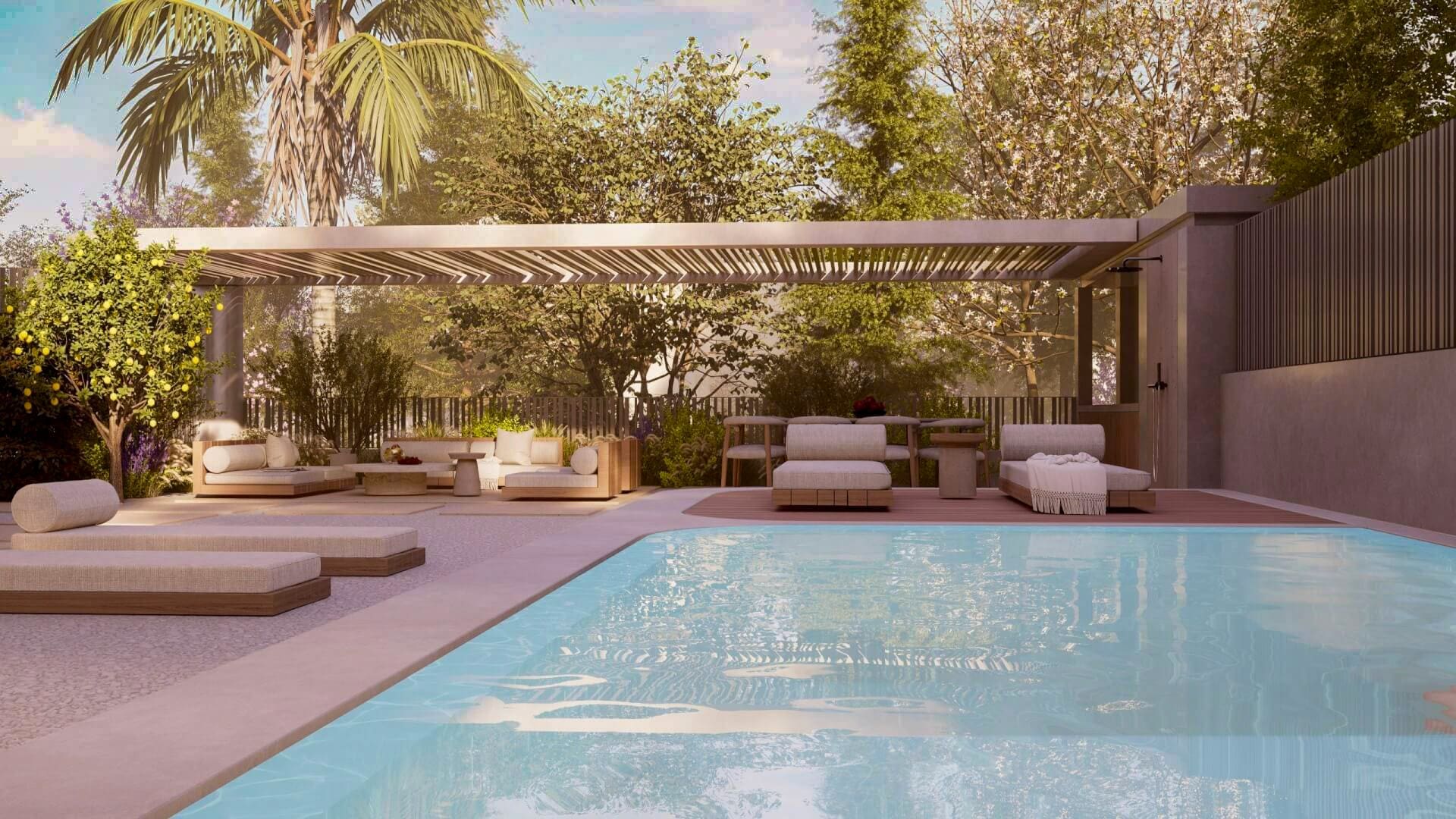 Exclusive 237 sq.m. Ground floor Maisonette with Private pool and Garden at Voula