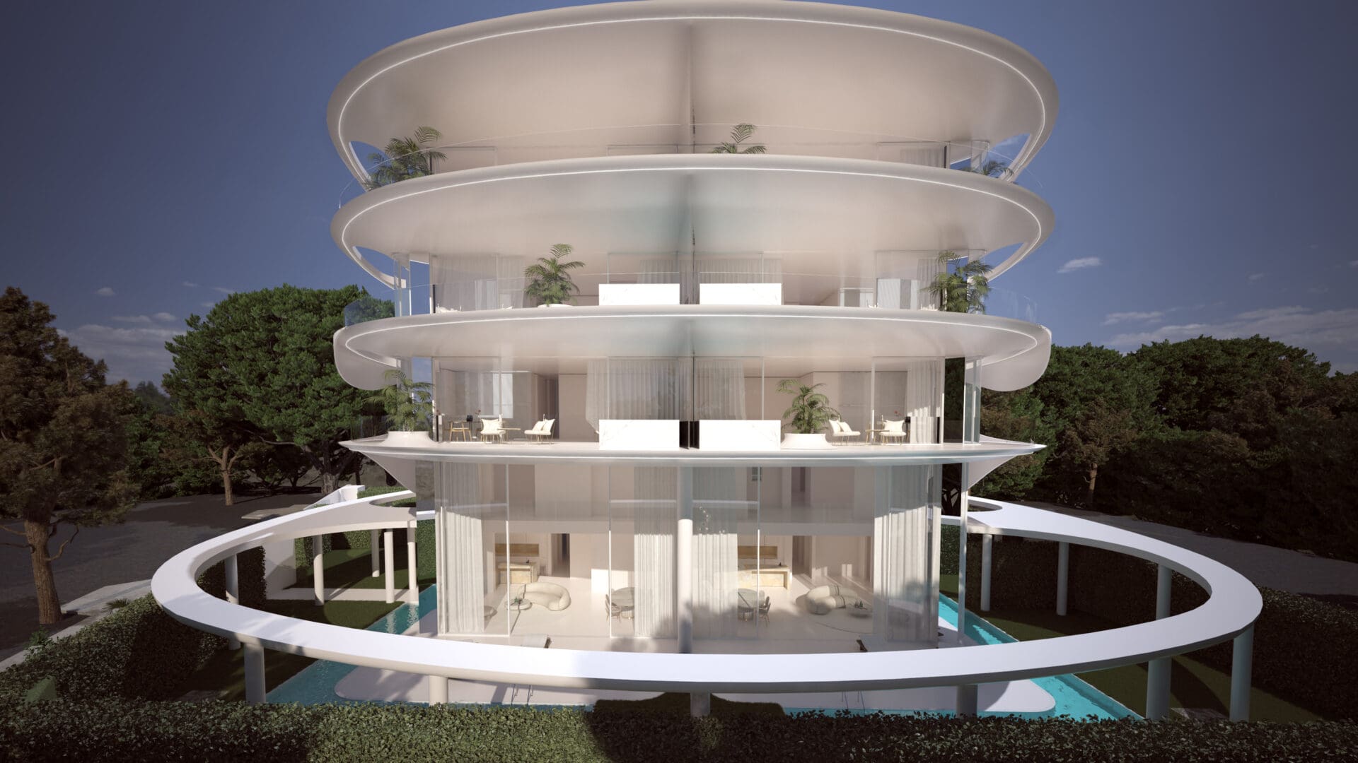 A Masterpiece of Modern Luxury – Exquisite Duplex Penthouse with Private Rooftop Pool