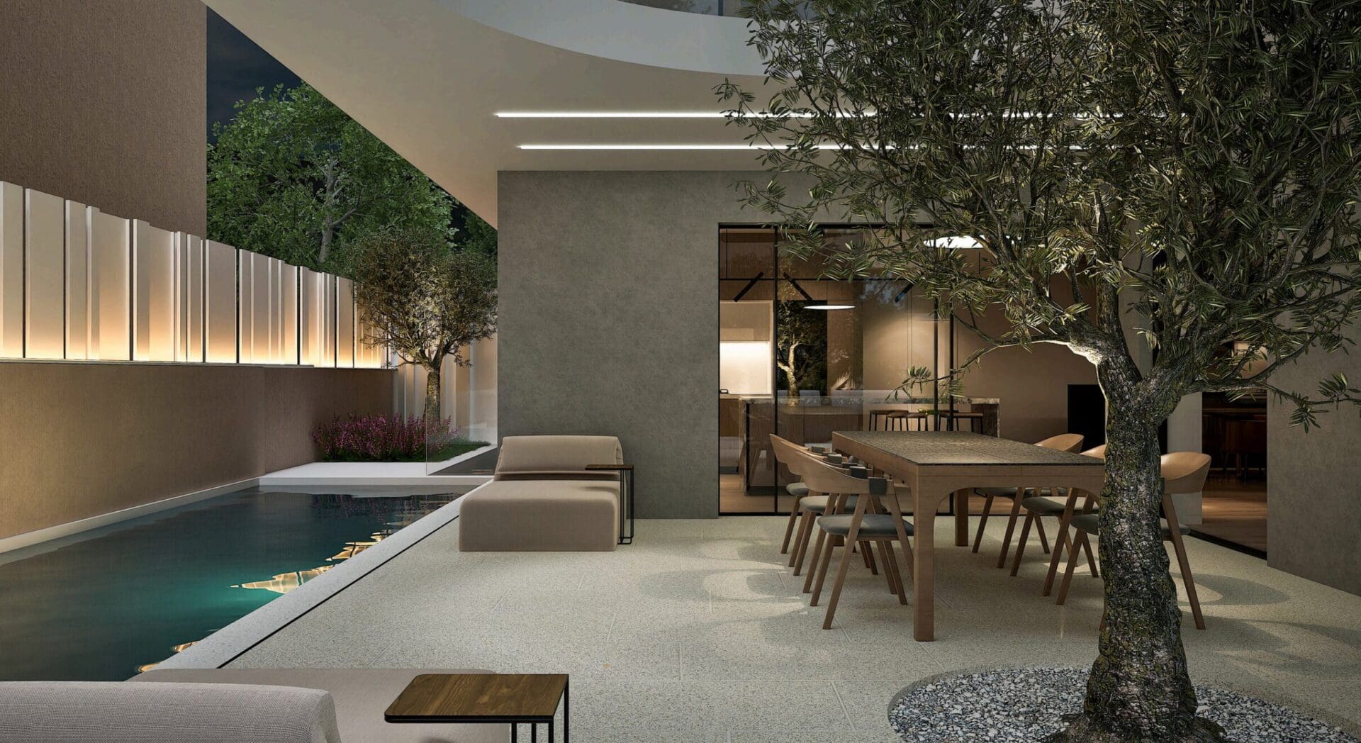 Luxury Ground Floor Maisonette with Private Yard and Pool in Vouliagmeni