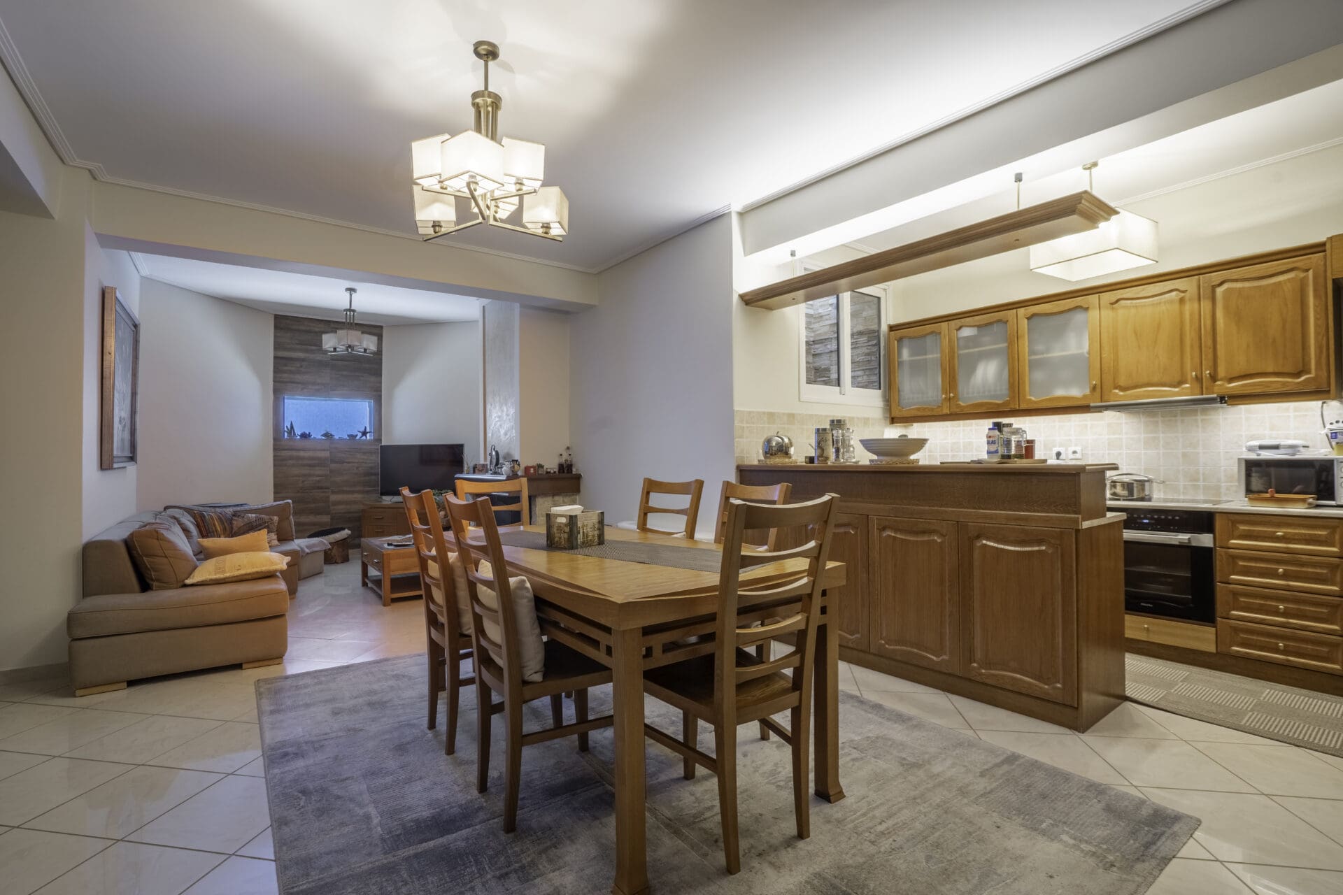 Semi-Detached Villa With Pool & Elegant Interiors in Vari