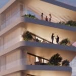 Luxury penthouse maisonette in Glyfada Golf featuring rooftop pool, panoramic sea and skyline views, and modern architecture in an elite Athenian neighborhood