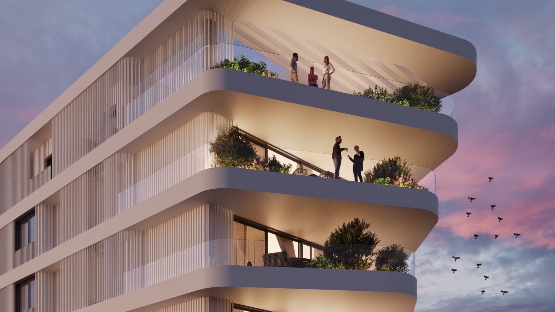 Luxury penthouse maisonette in Glyfada Golf featuring rooftop pool, panoramic sea and skyline views, and modern architecture in an elite Athenian neighborhood