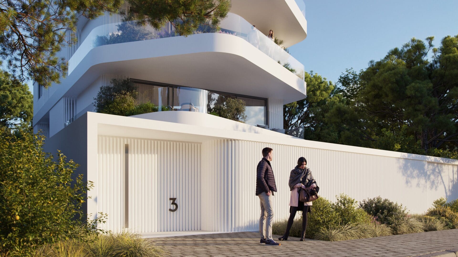 Luxury penthouse maisonette in Glyfada Golf featuring rooftop pool, panoramic sea and skyline views, and modern architecture in an elite Athenian neighborhood