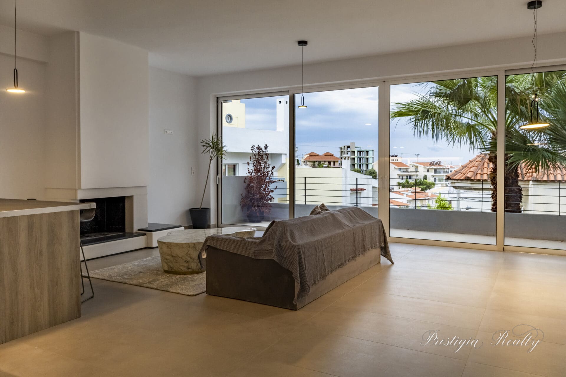 Stylish elevated Ground-Floor Apartment in Voula – Sunlit Spaces & Partial Sea Views | 111 sq.m.