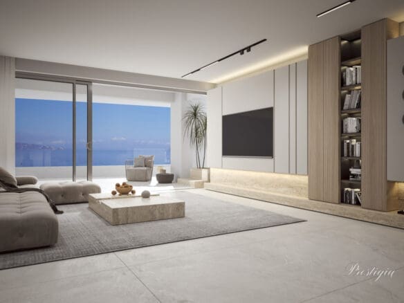 Modern 3-Bedroom Seafront Residence With Private Pool & Panoramic Views