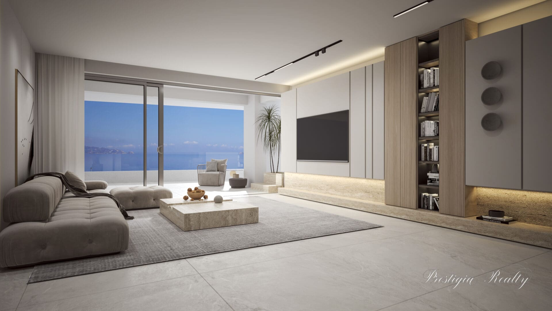 Modern 3-Bedroom Seafront Residence With Private Pool & Panoramic Views