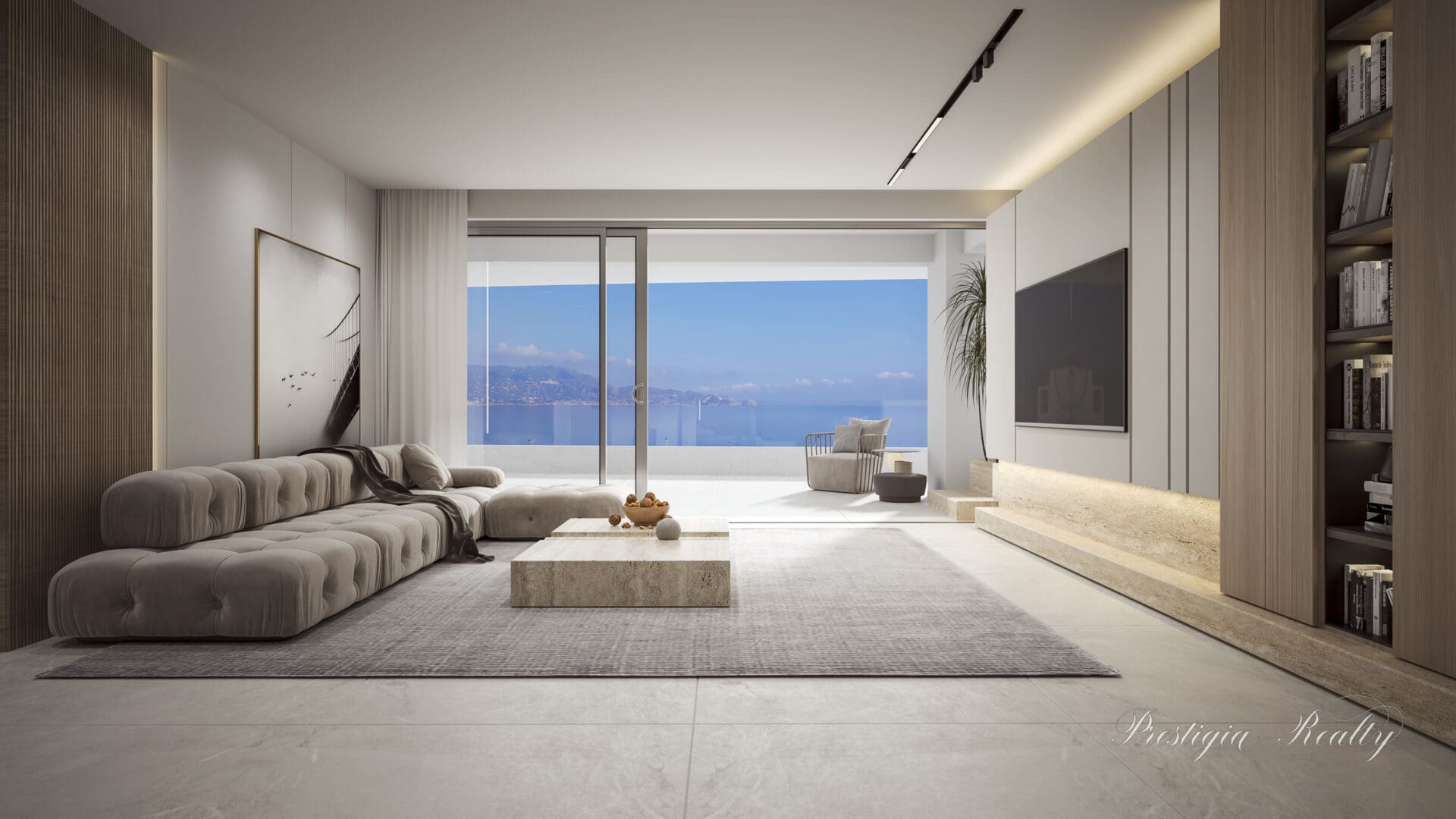 Modern 3-Bedroom Seafront Residence With Private Pool & Panoramic Views