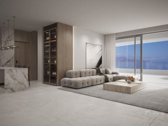 Modern 3-Bedroom Seafront Residence With Private Pool & Panoramic Views