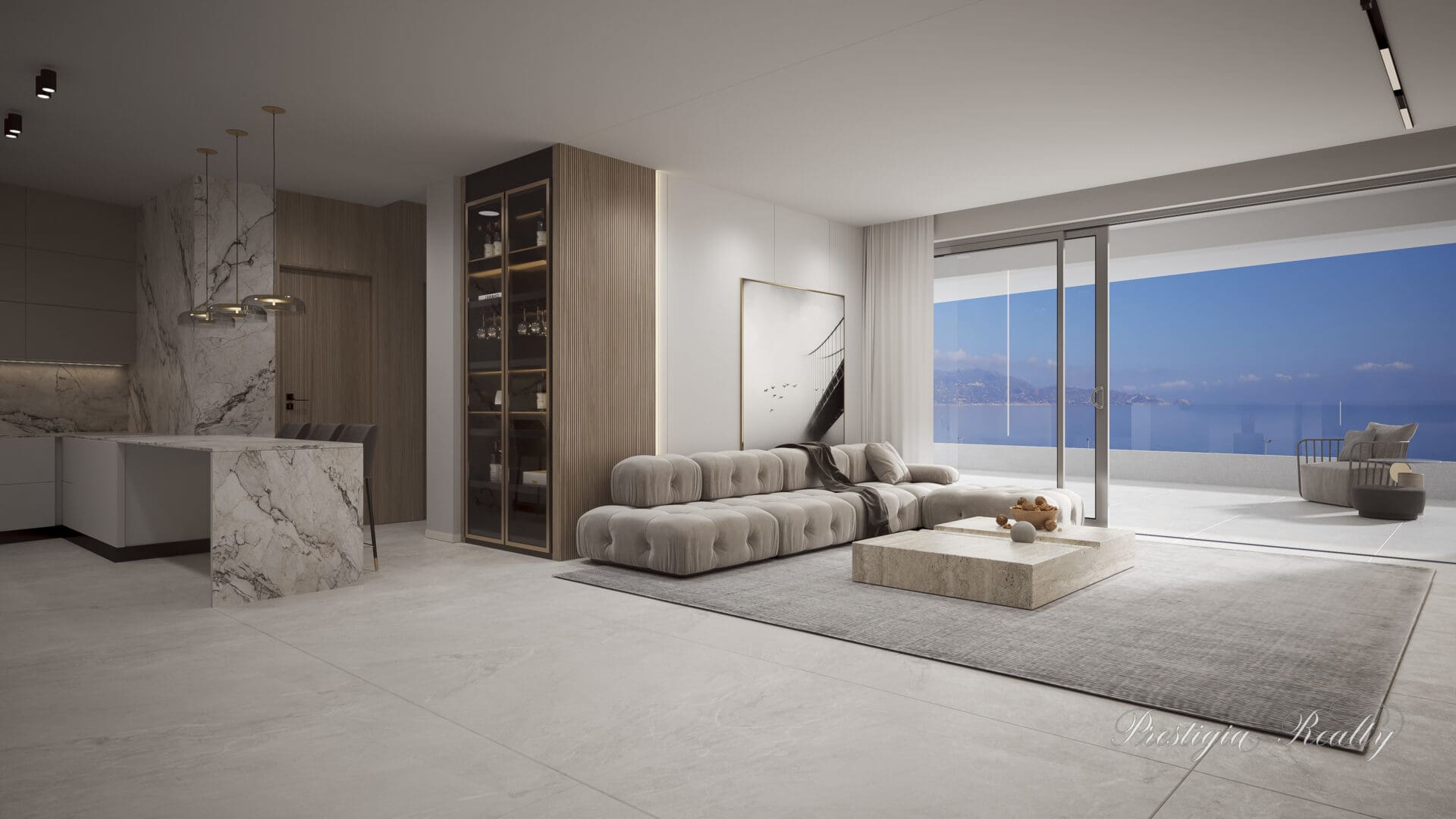 Modern 3-Bedroom Seafront Residence With Private Pool & Panoramic Views