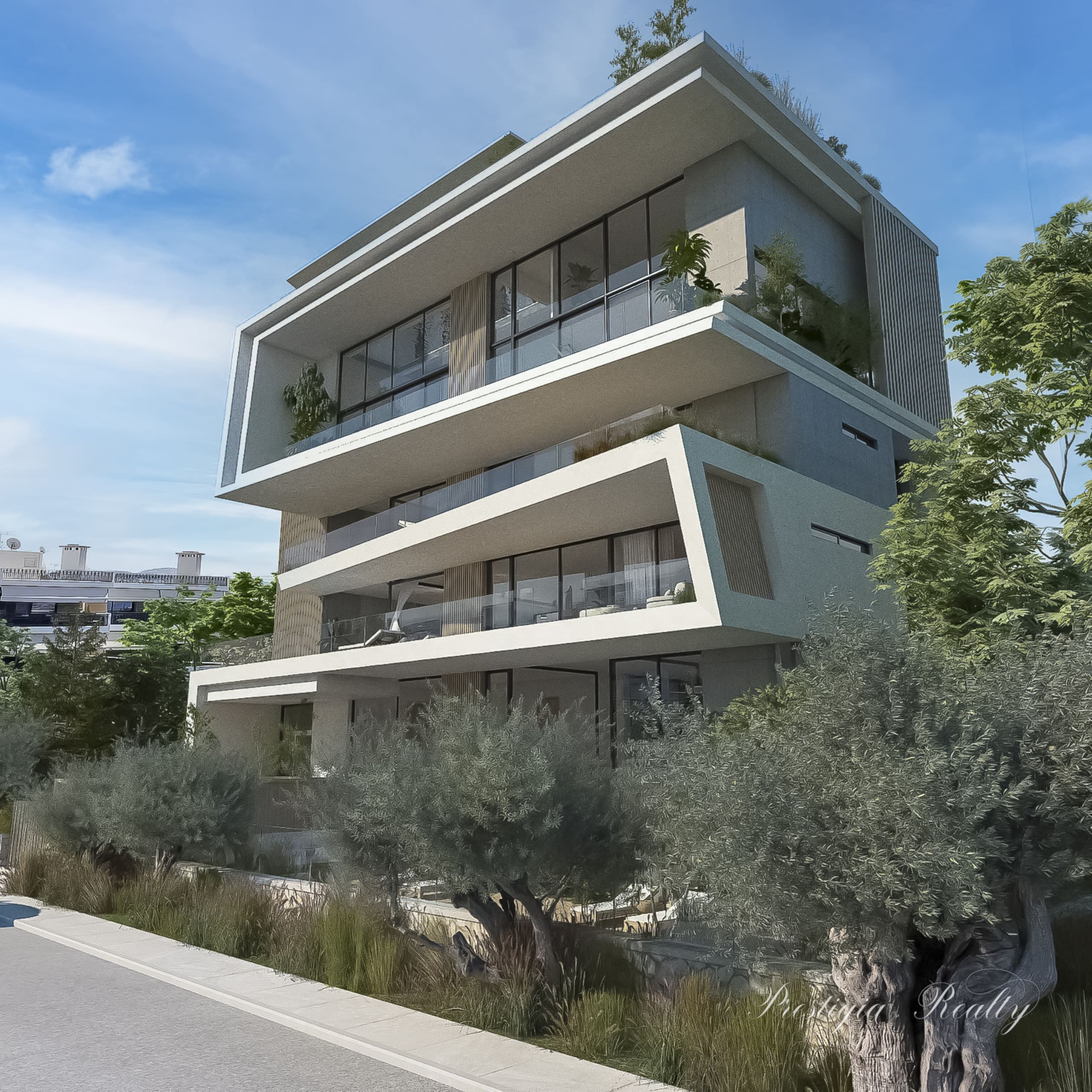 Iconic Three-Level Penthouse with Private Rooftop Oasis – Glyfada, Athens Riviera | 4th & 5th Floors + Sky Lounge