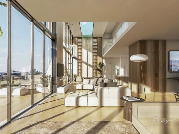 Iconic Three-Level Penthouse with Private Rooftop Oasis – Glyfada, Athens Riviera | 4th & 5th Floors + Sky Lounge