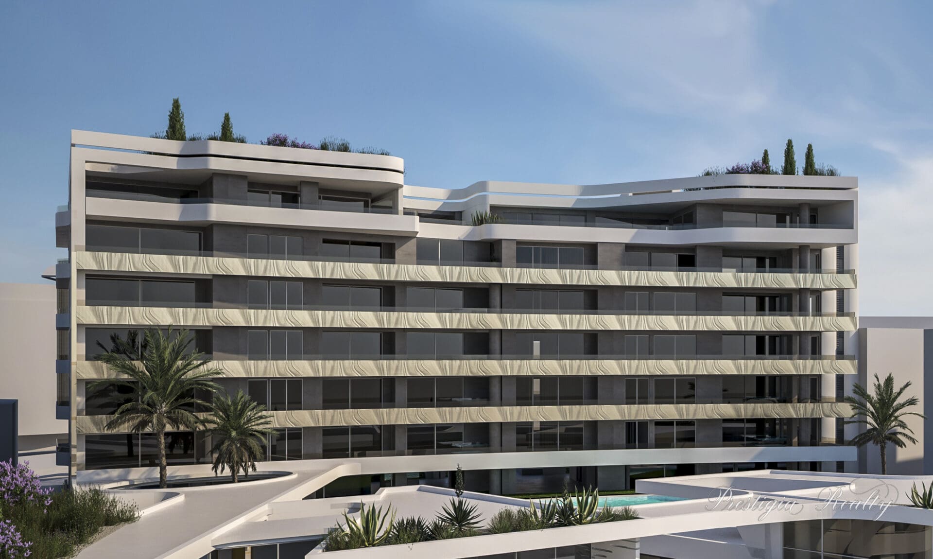 Modern 3-Bedroom Seafront Residence With Private Pool & Panoramic Views